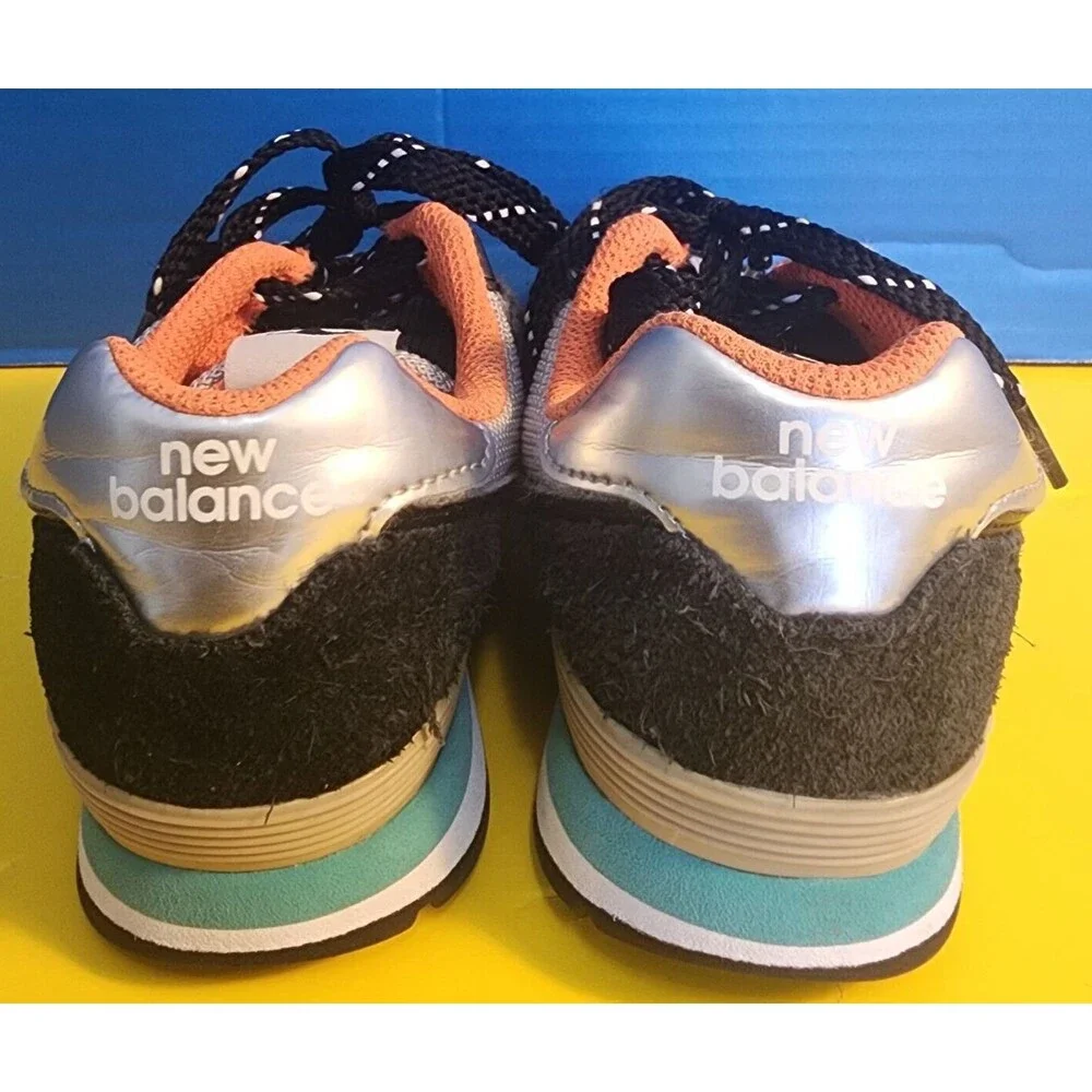 New Balance Model 574BB1 Low Top Multicolor Lace Up Boy Sneaker  Size  1.5